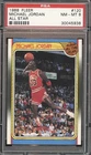 Fleer 1988-89 All Star Team Michael Jordan #120 PSA 8 Chicago Bulls NBA Card