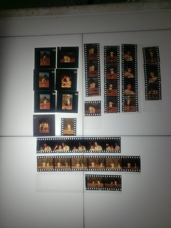 Hollywood Director Andrew V. McLaglen & Guests Tennis Match 35mm Negative Lot