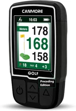 CANMORE Preceding HG200 Handheld GPS Golf Device (Black_Preceding)