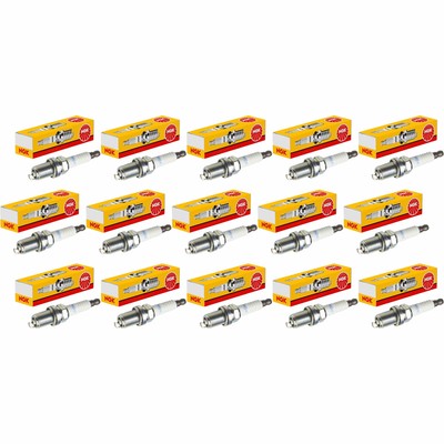 15x NGK Zündkerze für Mitsubishi Outlander III GG_W GF_W ZJ ZL 3.0 GT 4WD