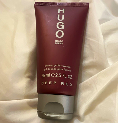 HUGO BOSS HUGO Deep Red Shower Gel for Women Body Wash 2.5 fl oz