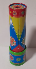 Vintage Toy Kaleidoscope Schylling 2002 Multi Color Tin