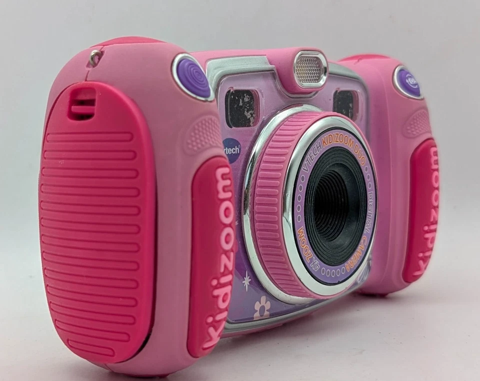 Vtech Kidizoom Duo 5.0 Digital Camera 5MP 4x Opt Zoom Front Selfie Camera Pink - Image 2 of 4