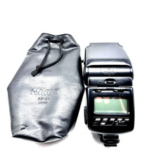 TESTED NIKON SPEEDLIGHT SB-25 Shoe Mount Camera Flash for Nikon SLR w/ SS-24 Bag