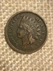 1880 Indian Head Cent Penny - Very Fine to Extremely Fine VF-XF