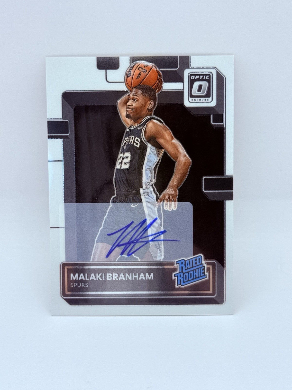 2022-23 Panini Donruss Optic - Rated Rookie Signatures #222 Malaki Branham