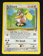 Farfetch'd 40/130 Base Set 2 WOTC Uncommon Pokemon Card LP