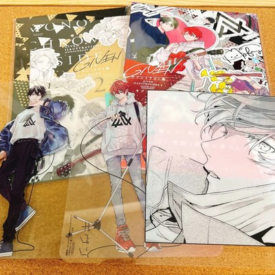 Given Illustration Collection 2 + Monochrome SIDE 2 Set w/ 2 Bonus Clear Posters