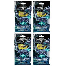 Dragon Shield Perfect Fit Japanese Size Card Inner Sleeves Case 400CT 4 x 100