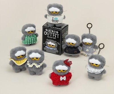 G-DRAGON official ZOA RANDOM PLUSH KEYRING ZO&FRIENDS LUCKY SHOP