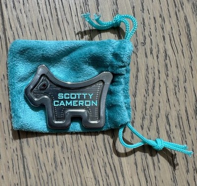 NEW RARE Scotty Cameron Milled Scotty Dog Ball Marker - Tiffany