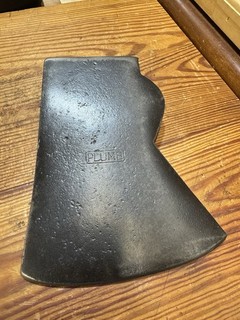 Stamped Plumb 3(2) Jersey Pattern Axe Head 3lb 10oz (128)