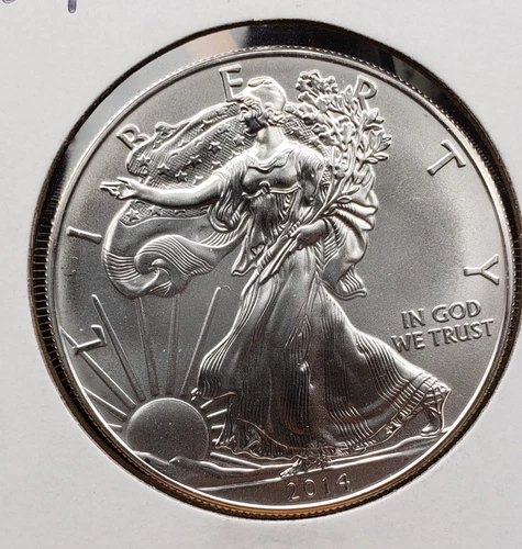 2014 American Silver Eagle 1 oz .999 Fine Silver Uncirculated