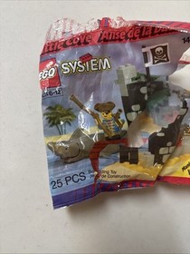 Lego System 1492 Battle Cove Poly bag Only - Damaged  - No Pieces