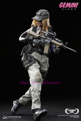 Damtoys 1/6 Dcg002 Combat Girl Series Gemini Vicky Action Figure