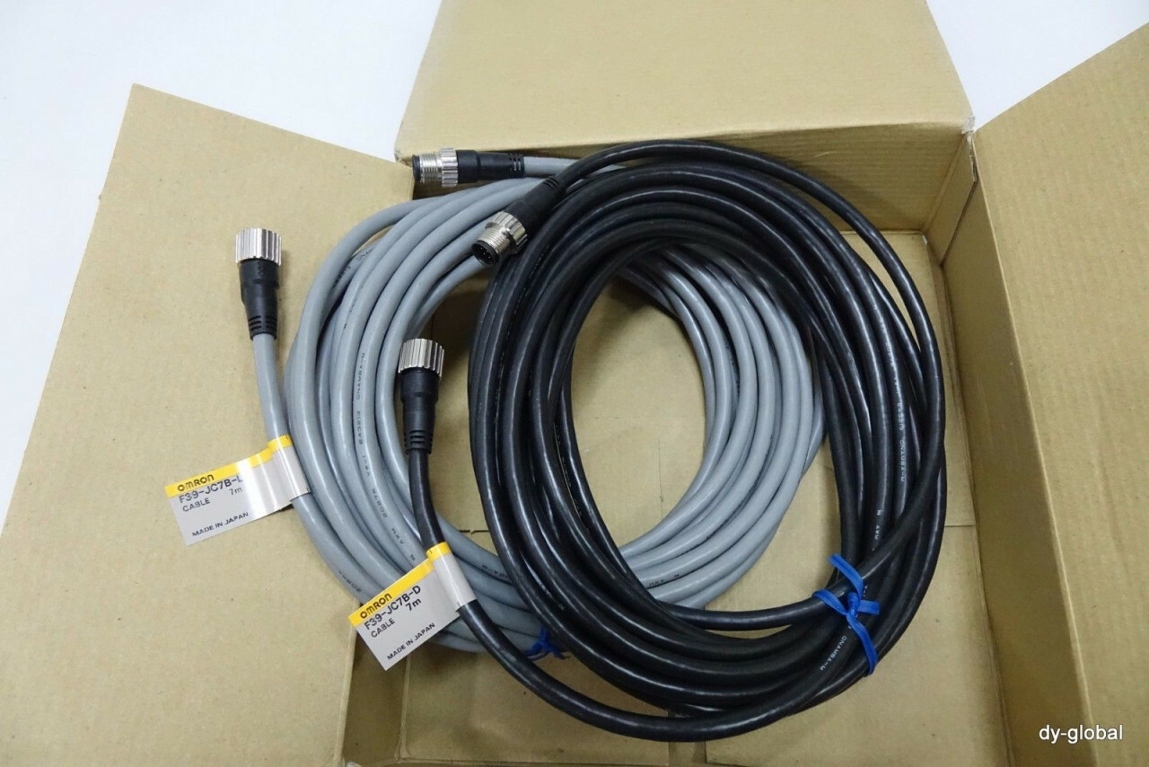 OMRON F39-JC7B Safety Light Curtain Cables 7m F39-JC7B-L F39-JC7B-D CAB-I-173