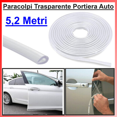 Para Portiera Auto 10M, Nero) Protezione Per Bordi Portiera Auto, Guarnizione In Gomma A Profilo In Gomma Per Bordi - Foto 11