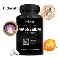 Magnesium L-Threonate 1000mg - Brain & Nervous System Health, Memory and Focus