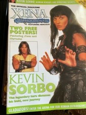 XENA WARRIOR PRINCESS the official magazine XENA AND HERCULES KEVIN SORBO