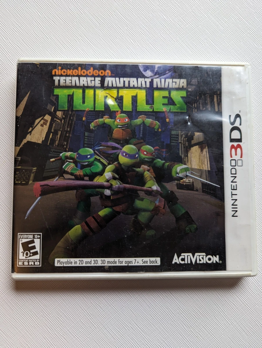 Nintendo 3DS Teenage Mutant Ninja Turtles 2013 Video Games for