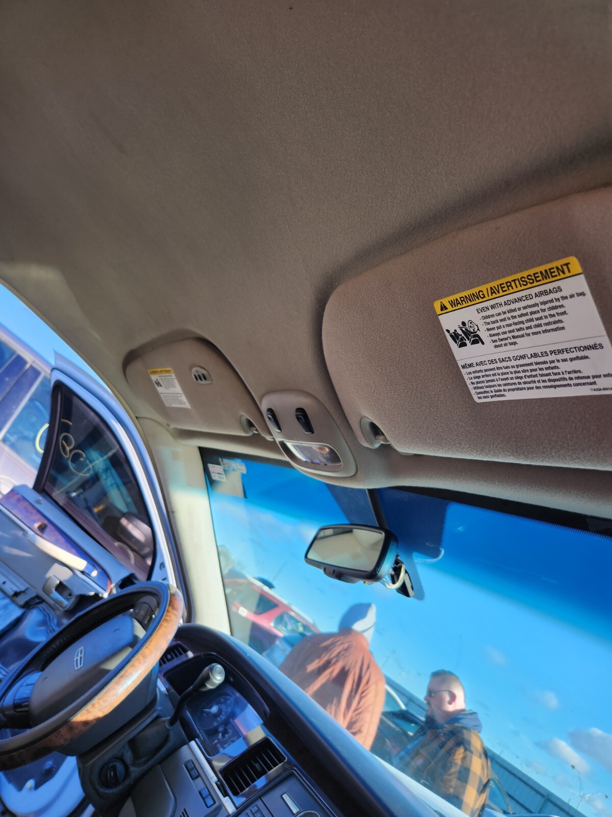 Fair Greystone 0511 LINCOLN TOWN CAR SUN VISOR SUNVISORS W/ HOMELINK