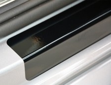 Einstiegsleisten für SKODA ELROQ Schutzfolie Schwarz GLANZ 160µm
