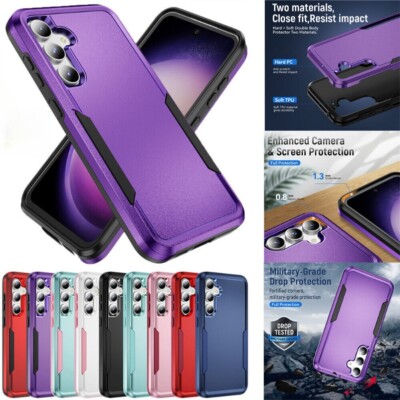Hülle Armor Robuste Handyhülle für Samsung S25 S24 FE S23 S22 S21 S20 Ultra Plus