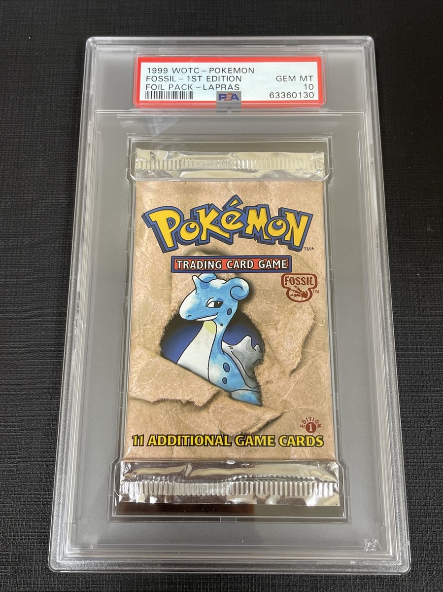 ラルトス　S　PSA10 194/150 Pokemon WOTC Fossil Booster pack 1st Edition Lapras PSA 10