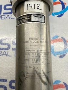 GELMAN SCIENCES 12567 Stainless Steel Industrial Cartridge Filter Housing