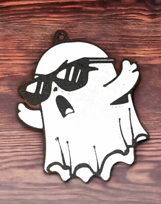 3D Printed Mad Ghost Keychain