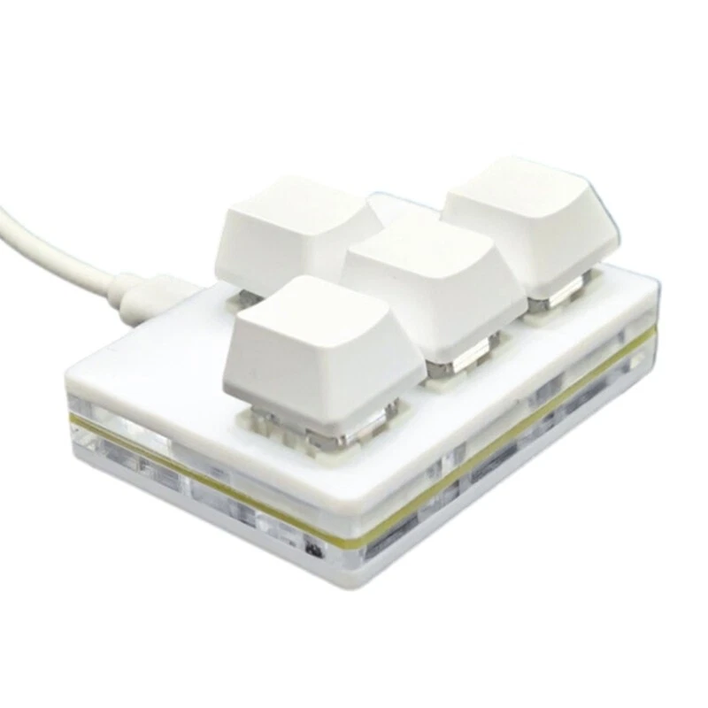 4-Key Programmable Mechanical Gaming Keypad for PC Gamers