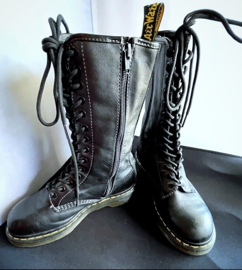 Dr Martens Boots 14 Eye, UK 4, US 6 | eBay Dr Martens Boots 14 Eye, UK 4, US 6 | eBay