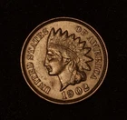 1902 indian head penny cent UNC