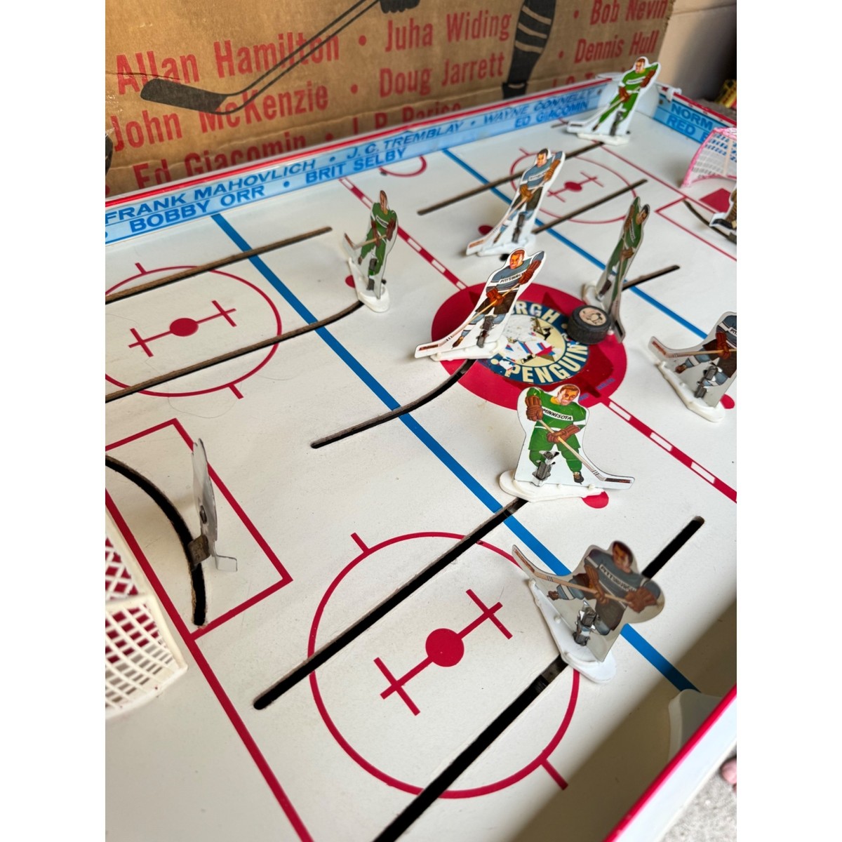Tudor NHL PA All Star Hockey Table Top Game 715 1969 With