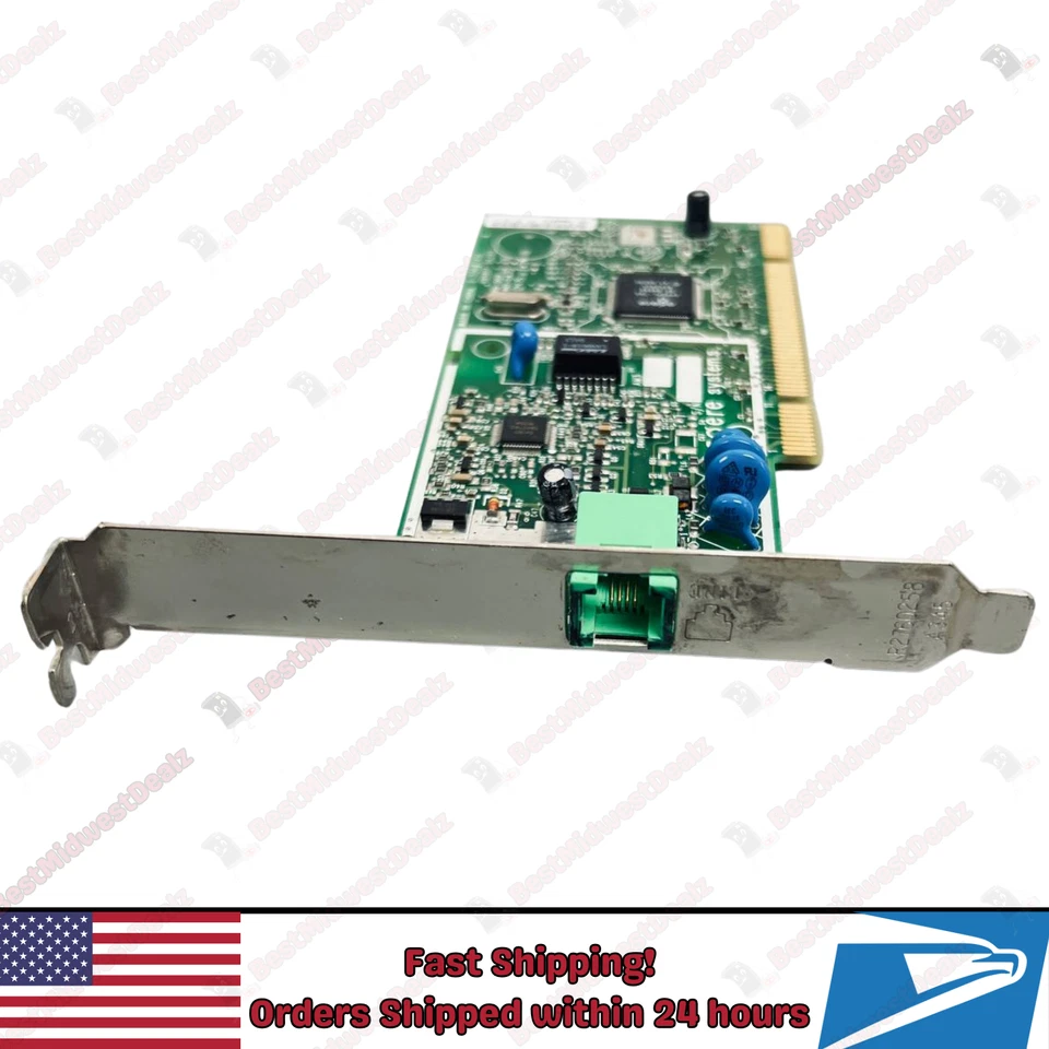 Agere Systems HP P/N:5187-5216 D-11561 # / A1A KB5817 Fax Modem Card 56K - Image 3 of 4