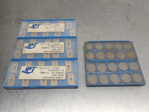 Lot Of 50 NEW! Assorted Carbide Insert -Various Size/Type/Brand (As Shown)