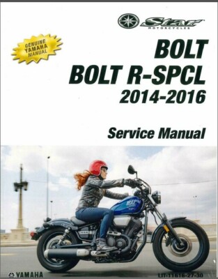 2014-2016 Yamaha Bolt 950 ( XV950 ) Service Repair Manual on a CD  -  XVS95CE(C)