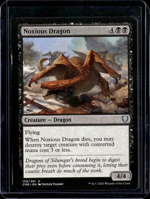 Noxious Dragon - 139 - CMR - NM - MTG Magic the Gathering | eBay