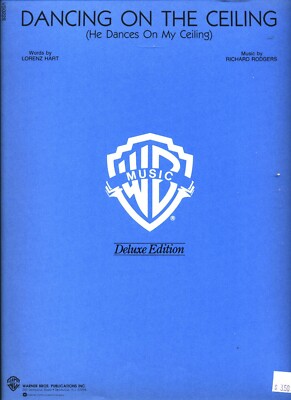 Rodgers Hart Dancing On The Ceiling Sheet Music Deluxe Piano V