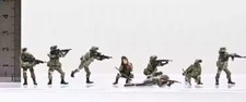1/72 Russian Battle Group Russo-Ukrainian 8-Person Group Painted Finished Model