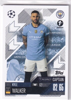 Topps Match Attax Champions League 24/25 No 16 Kyle Walker Captain First Edition