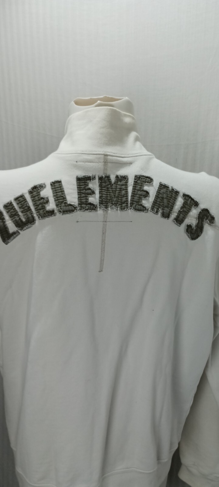 item e1201 zu elements white cotton sweatshirt si… - image 10