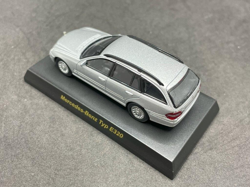Kyosho 1/64 Mercedes-Benz Typ E320 Silver diecast model car 9H1 | eBay