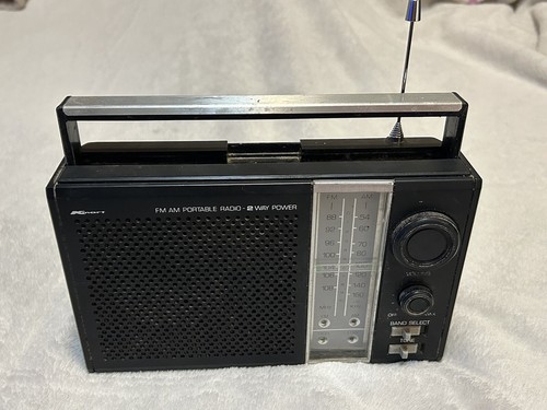 Vintage Kmart Portable AM/FM Radio Model 06-31-51 Works | eBay