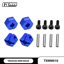 GPM 7075Alu Front&Rear Clamp Type Wheel Hub 12mm TRAXXAS Mini Maxx Mini XRT 3654