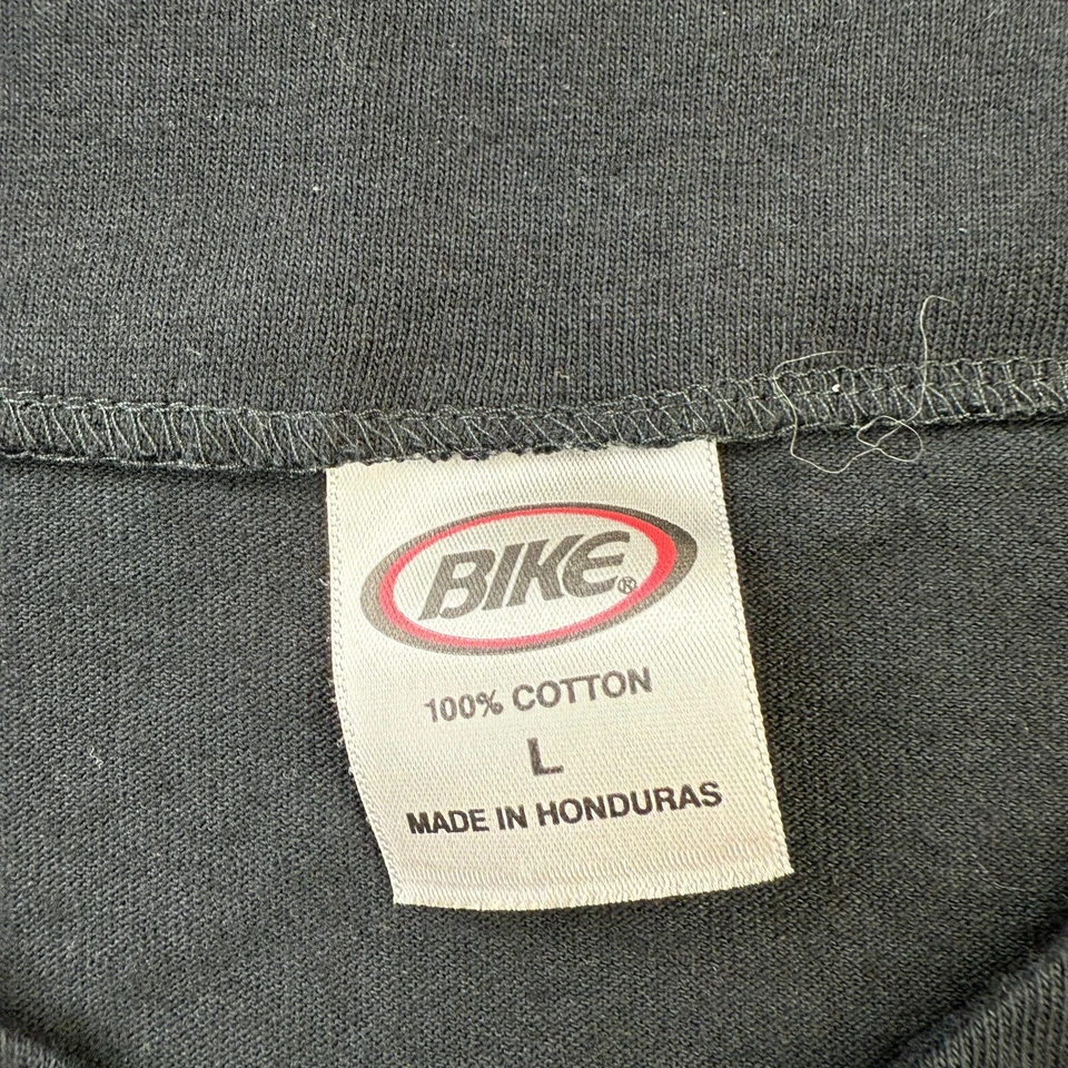 American Gangster Promo Shirt Mens Large Movie Button Henley Short Sleeve - Image 3 of 4