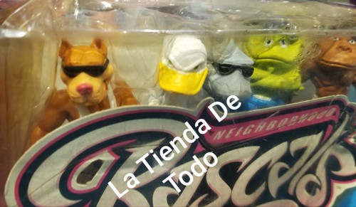URBAN ANIMAL FIGURES PACK OF 5 FOR NEIGHBORHOOD HOOD RASCALS COLLECTORS READ - Picture 4 of 5