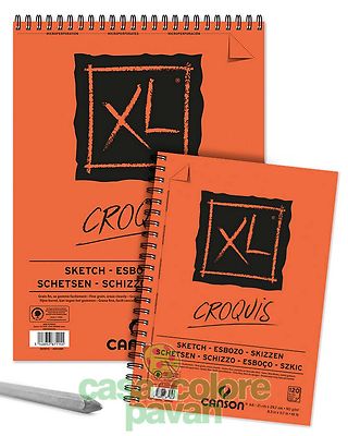 Blocco Clairefontaine Sketch A4 Con Spirale 90 Gr 50 Fogli Bianco