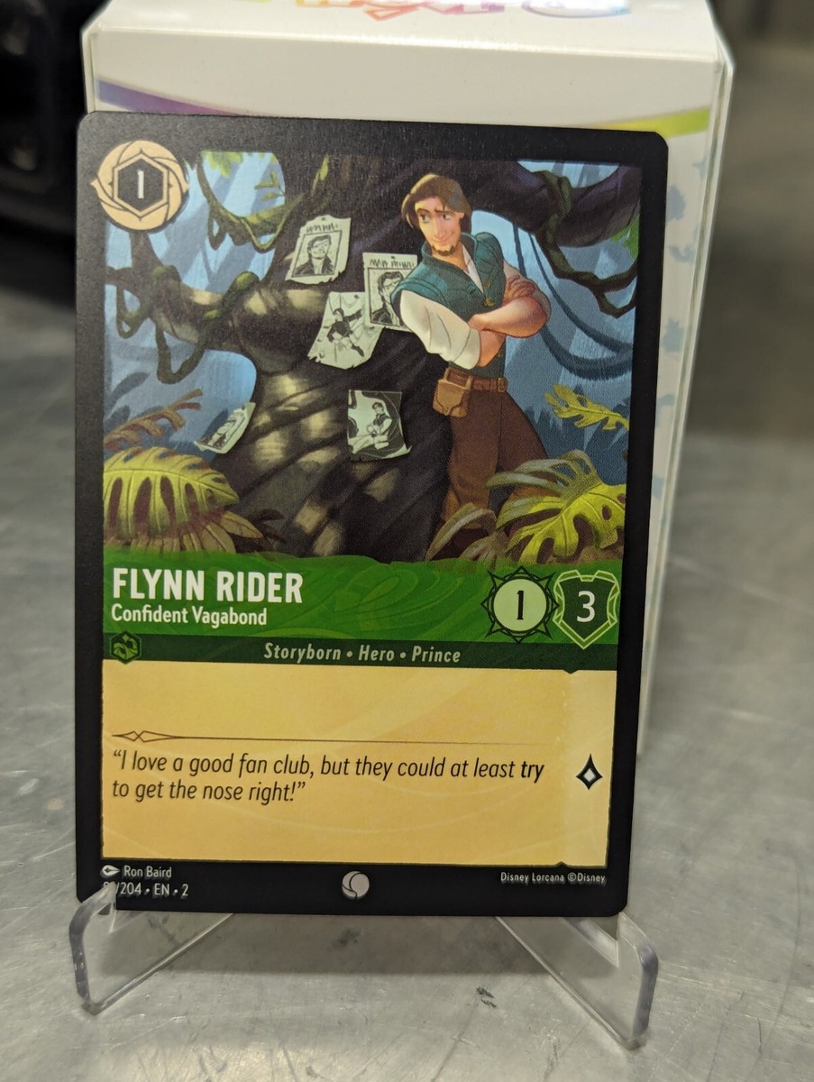 Disney Lorcana: Rise Of The Floodborn - Flynn Rider - #81/204 Common  Non-Foil
