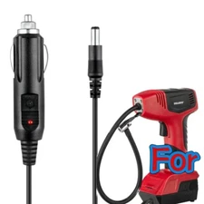 Car DC Adapter For Bullseye Pro Rechargeable Tire Inflator Bulls Eye Pressure